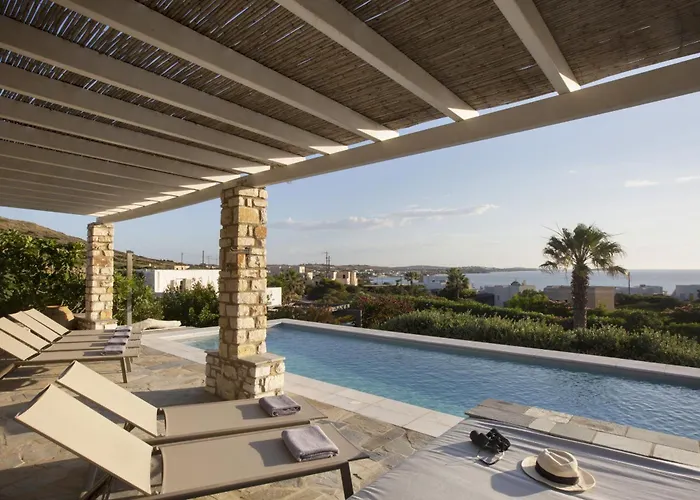 Erato - Ideal Family For 8 - Pool, Sea Views Νάουσα