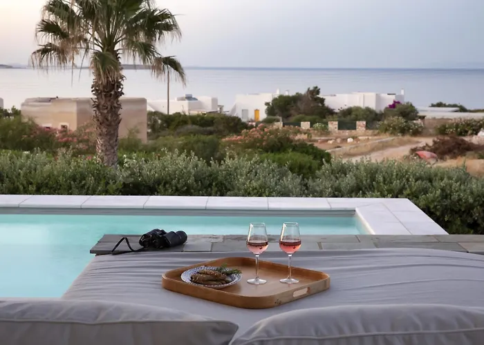 Βίλα Erato - Ideal Family For 8 - Pool, Sea Views Νάουσα