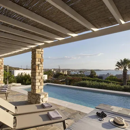 Erato - Ideal Family For 8 - Pool, Sea Views Naoussa