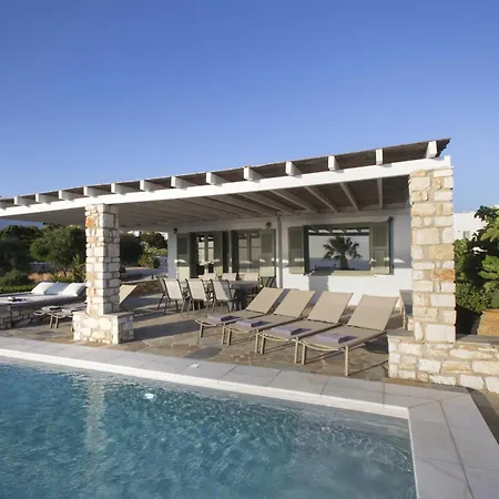 Villa Erato - Ideal Family For 8 - Pool, Sea Views Naoussa